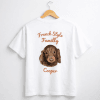 81CA3D56-52ED-4A25-BCE0-10CC129AE457 T-shirt personnalisé - Dessin + texte